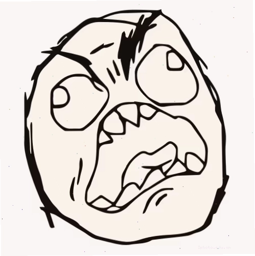 Rage Guy Meme Face, biểu cảm tức giận