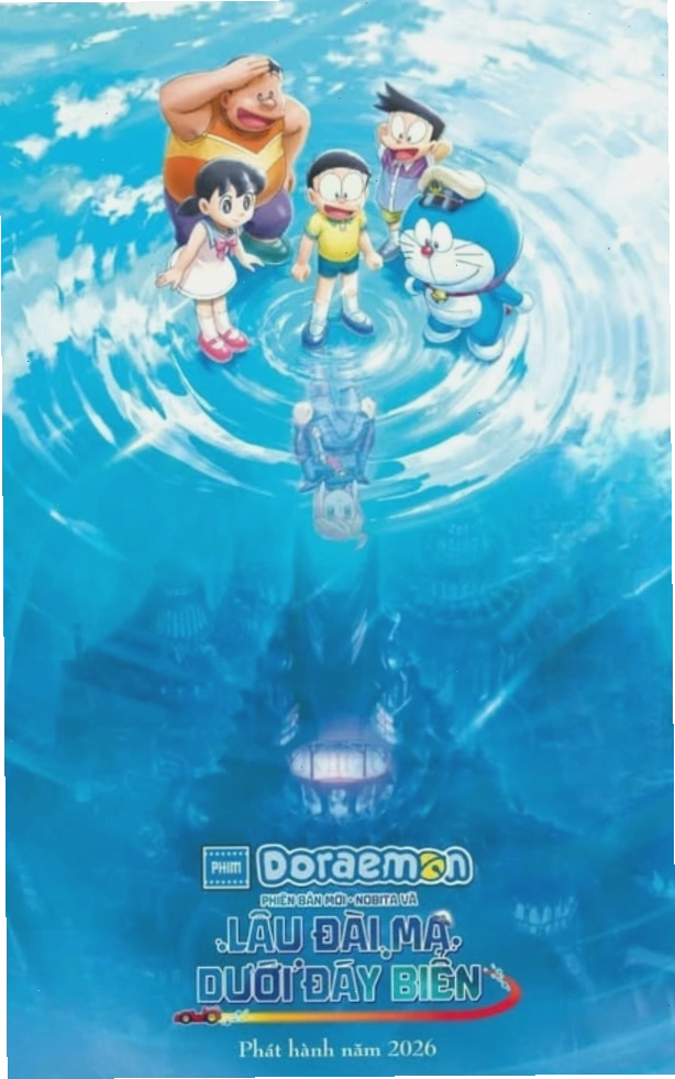 Review phim Doraemon: Nobita và Lâu Đài Dưới Đáy Biển (Phiên Bản Mới)