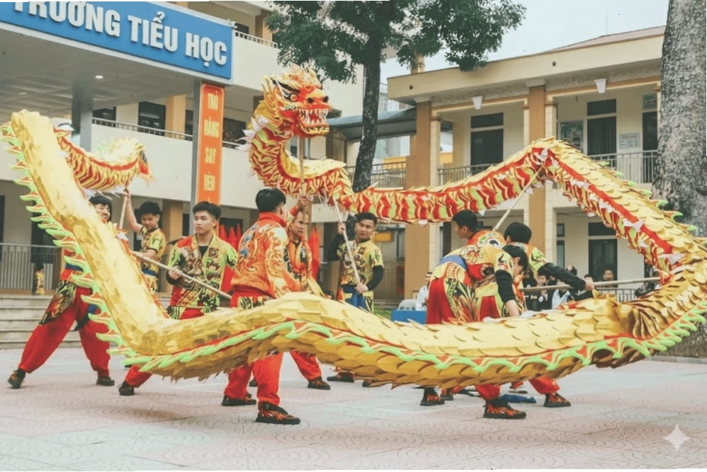 Rồng là biểu tượng cao quý trong văn hóa Việt Nam tượng trưng cho hoàng gia, quyền uy và thịnh vượng