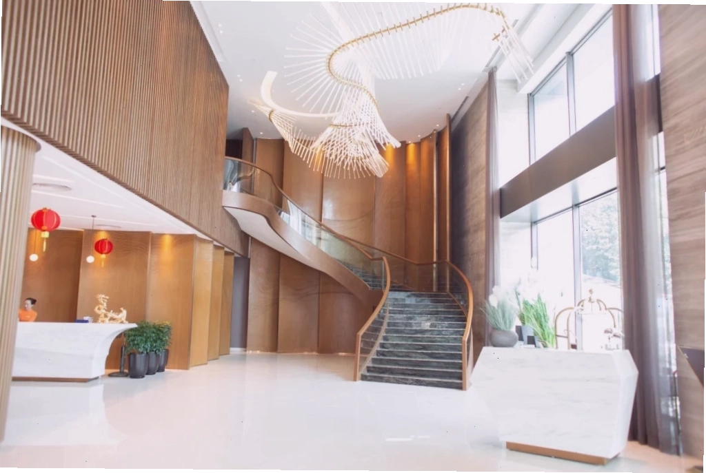 Sảnh lớn khách sạn Dragon Style Hotel Sầm Sơn