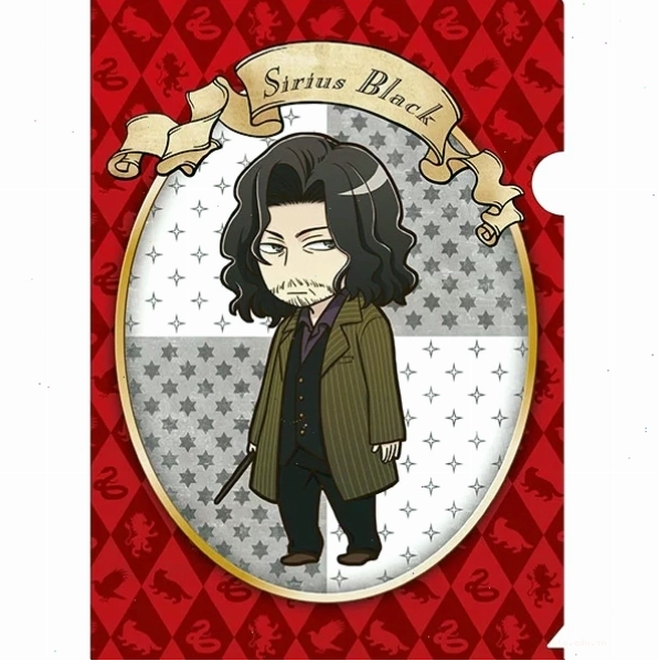 Sirius Black với phong thái bất cần trong phiên bản anime