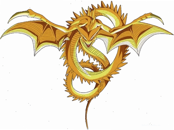 Super Shenron với kích thước khổng lồ bao phủ bầu trời