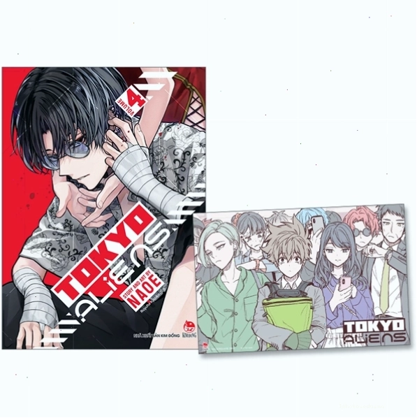 Tập 4 Tokyo Aliens tặng kèm postcard