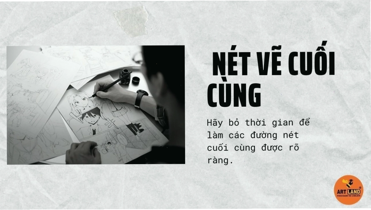 Tập trung vào việc vẽ biểu cảm nhân vật