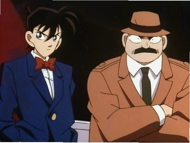 Thám tử Kudo Shinichi đang suy luận phá án