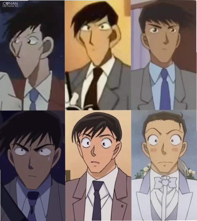 Thanh tra Takagi và Sato trong phim Conan