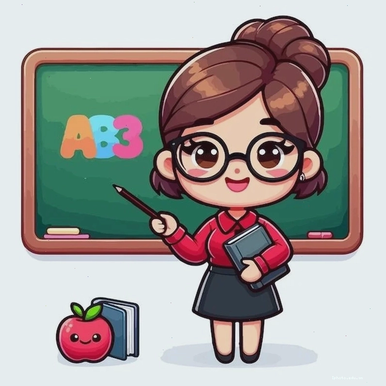Thưởng thức hình ảnh cô giáo chibi cute hot trend