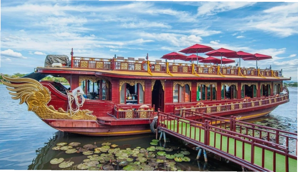 Thuyền Rồng Huế ấn tượng