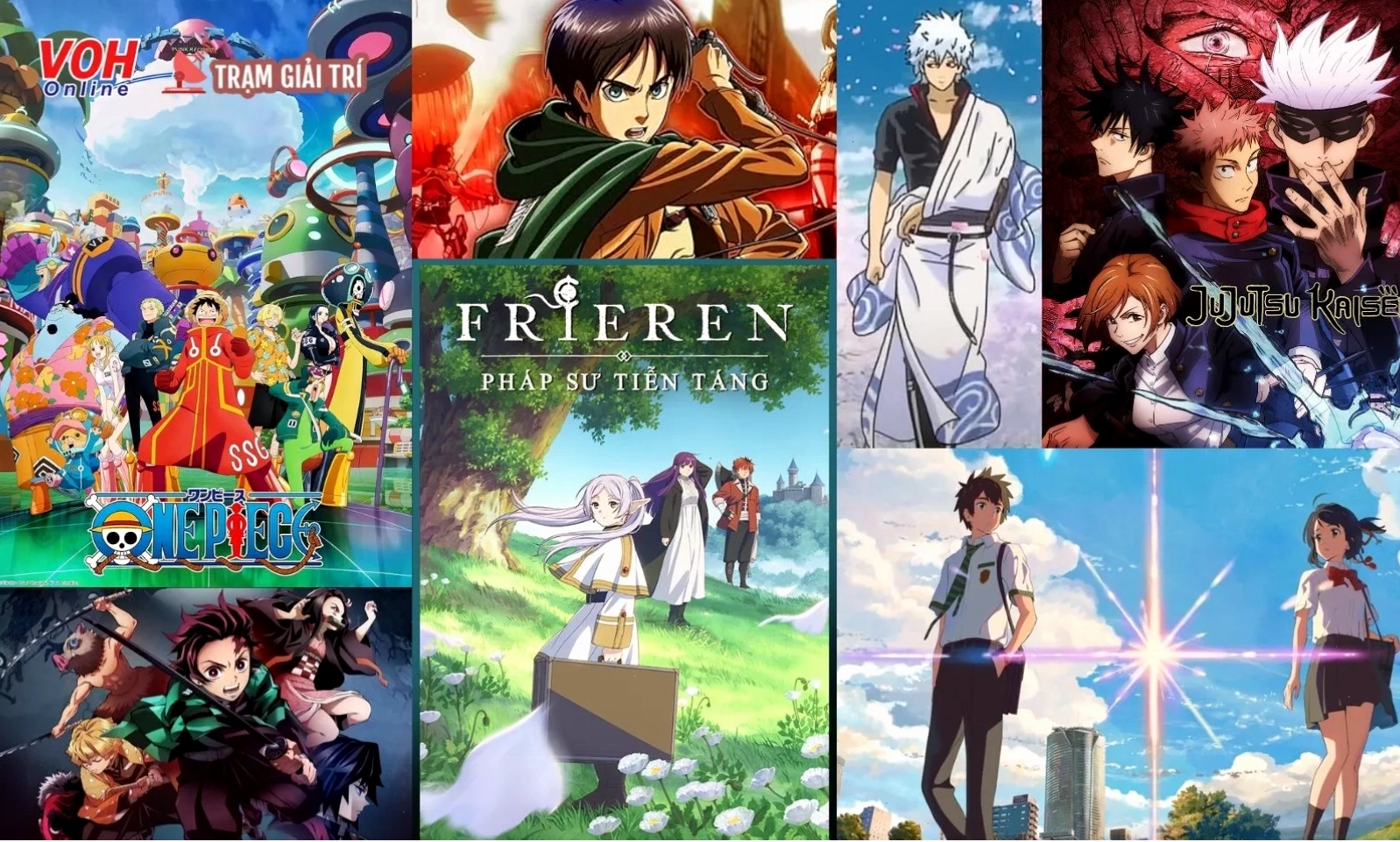 Top phim anime hay
