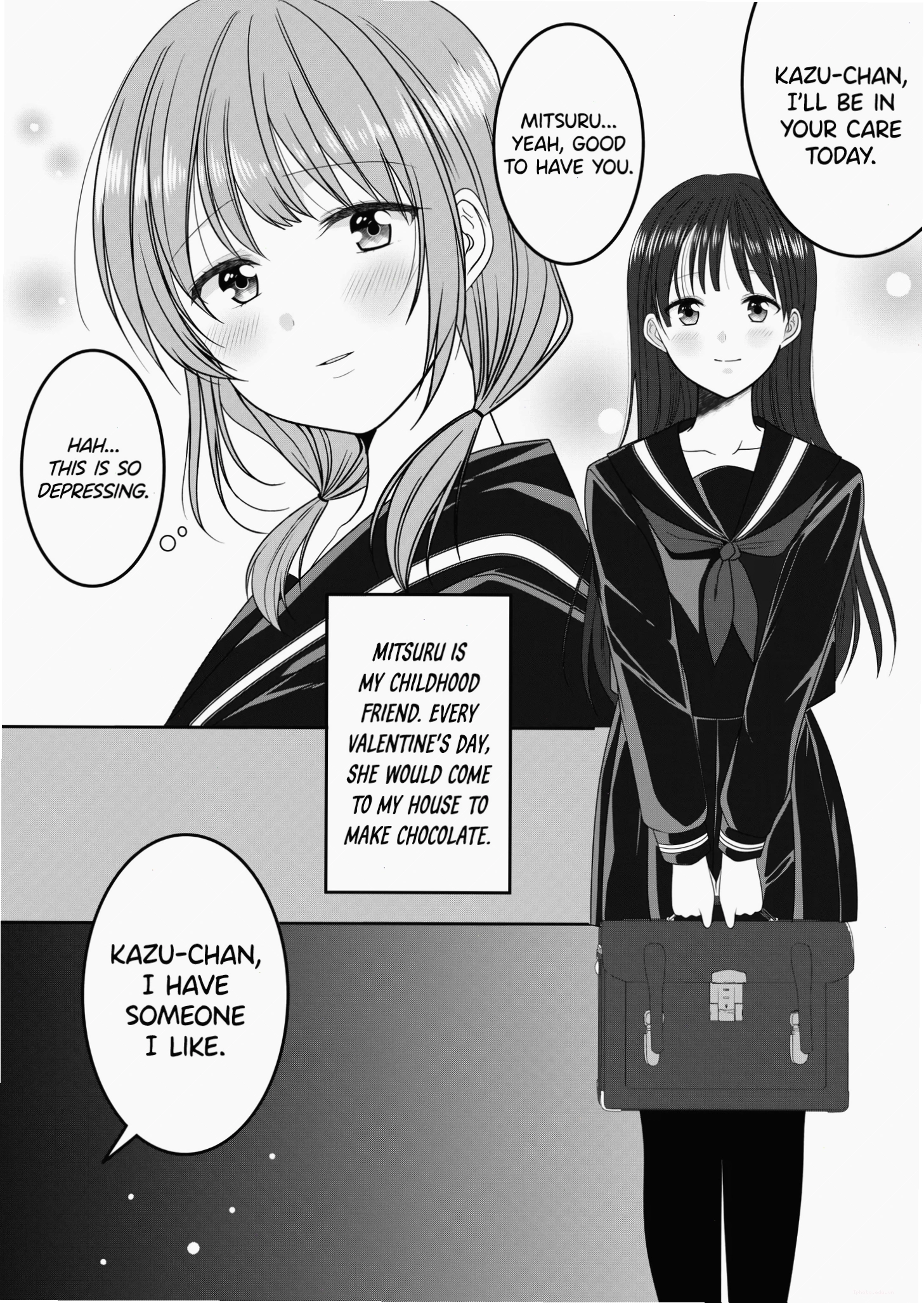 Trang bìa một ấn phẩm yuri manga với hai nhân vật nữ