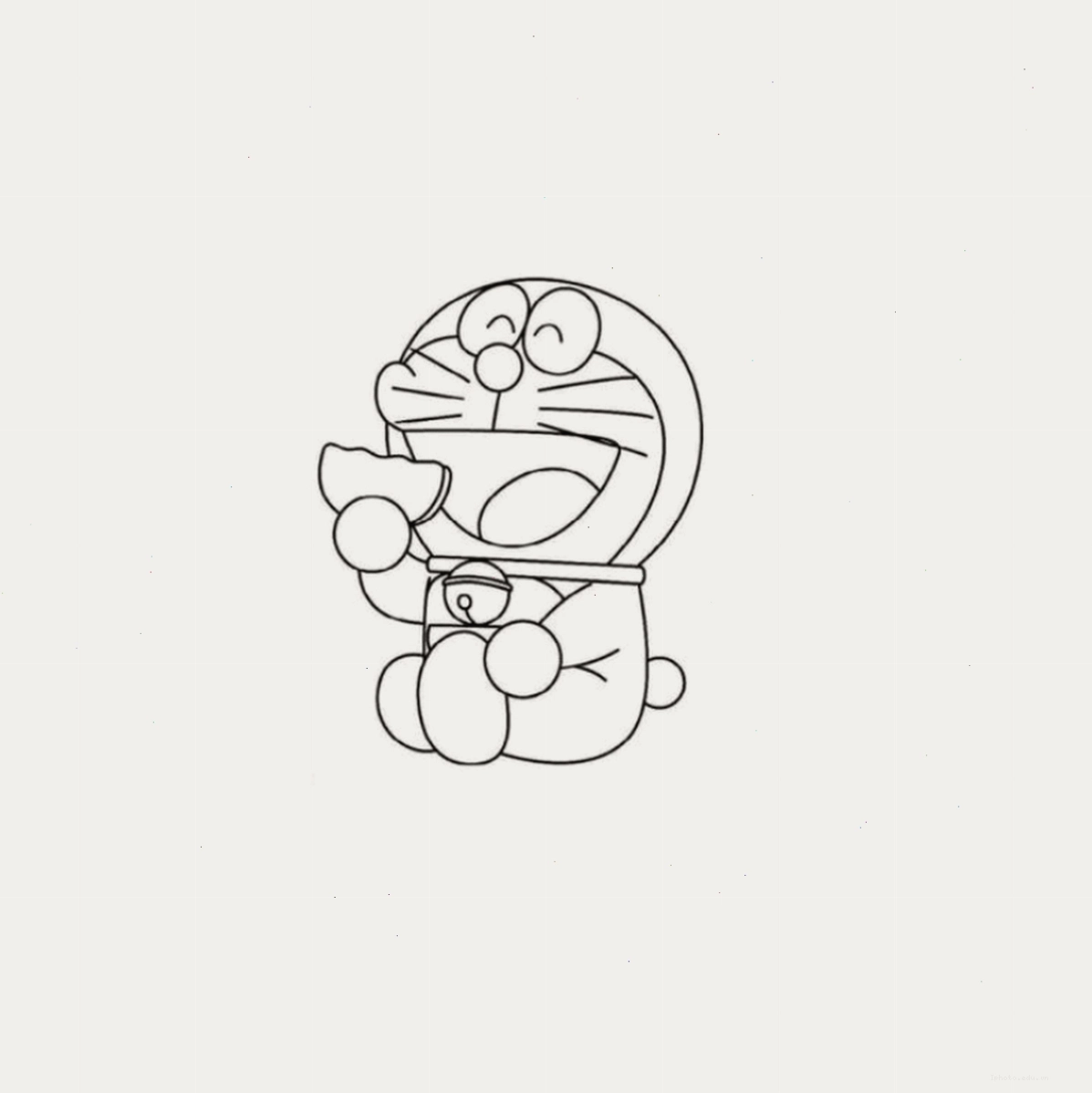 Tranh tô màu Doraemon cho bé