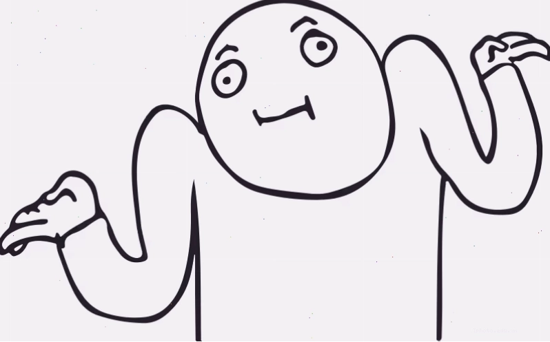Whatever Guy Meme Face, biểu cảm thờ ơ