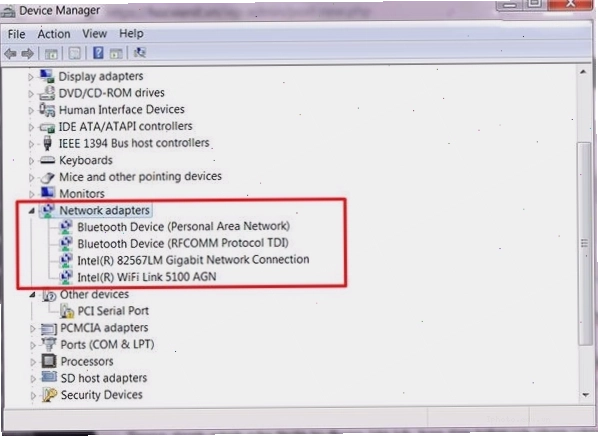quá trình cập nhật driver card mạng tự động trên laptop