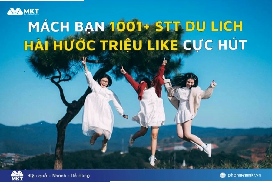 stt du lịch hài hước