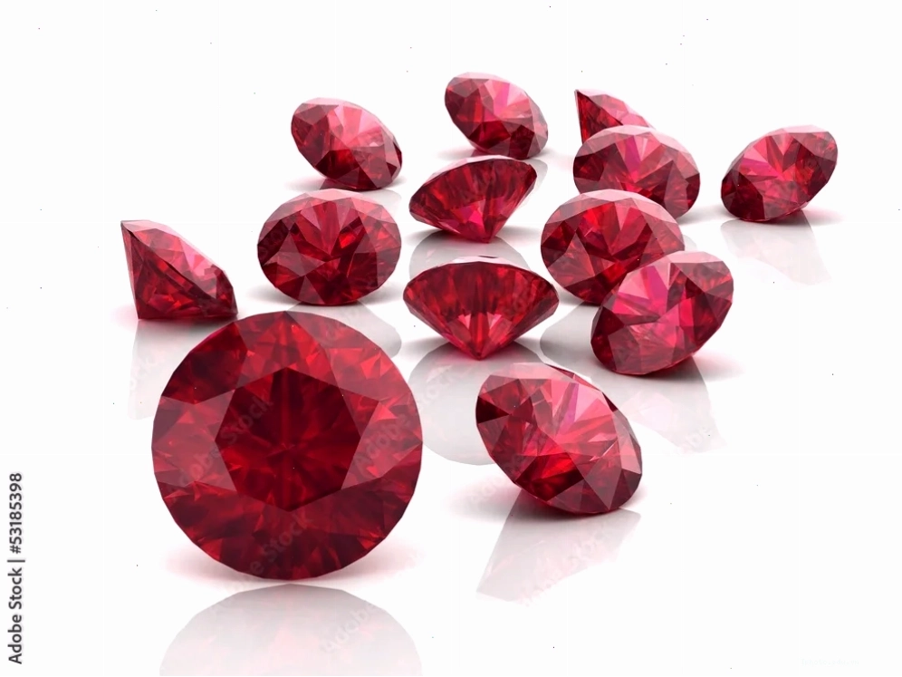 Cận cảnh cấu trúc tinh thể của Ruby