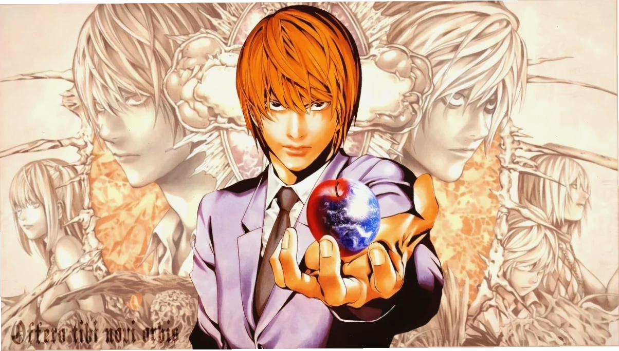 Cảnh Light Yagami đang lên kế hoạch chi tiết