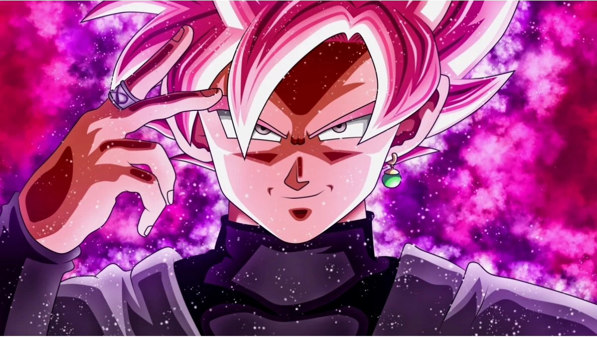 Goku Black trong hình dạng Super Saiyan Rose