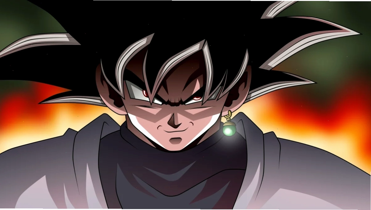 Goku Black với biểu cảm đầy đe dọa