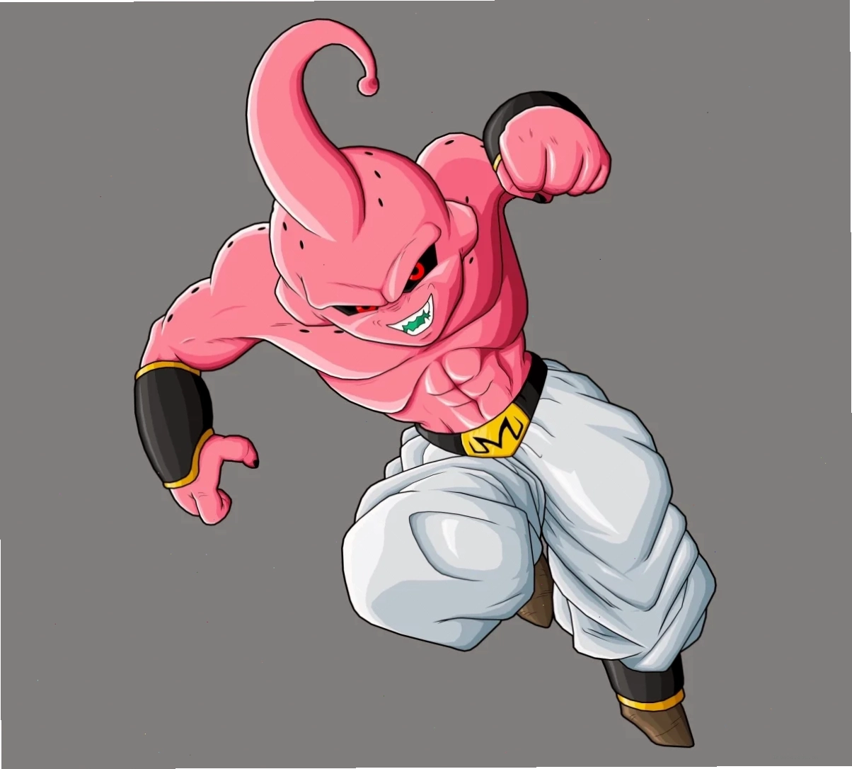 Goku sử dụng Spirit Bomb chống lại Majin Buu