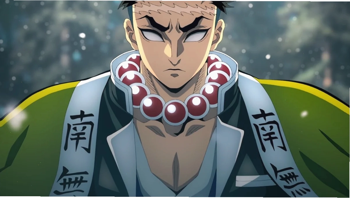 Gyomei Himejima và Sanemi Shinazugawa sát cánh chiến đấu