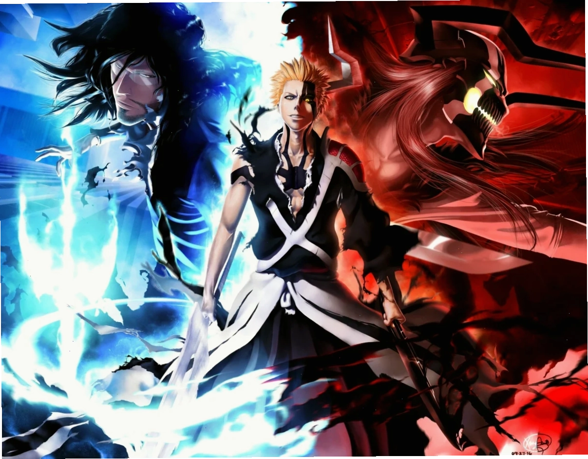 Ichigo Kurosaki trong dạng Bankai Tensa Zangetsu