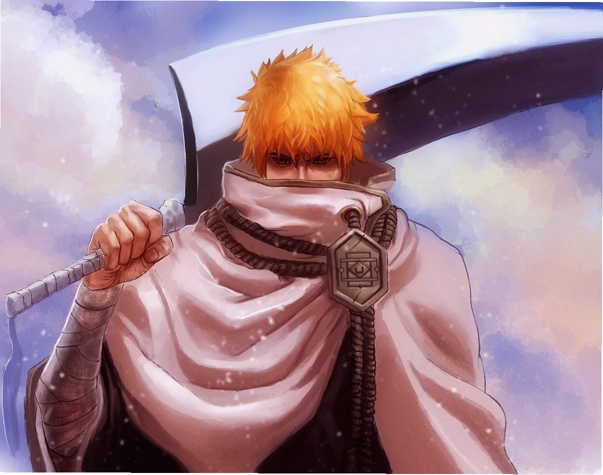 Ichigo Kurosaki với mặt nạ Hollow
