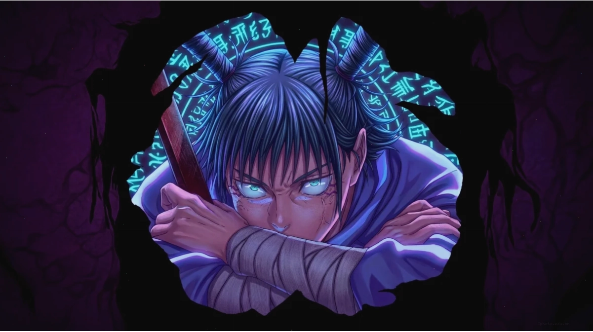 Kashimo Hajime với tạo hình đặc trưng và thanh thiết bổng