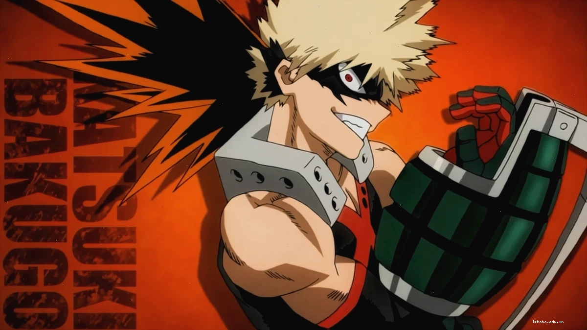 Katsuki Bakugo đối đầu với Izuku Midoriya
