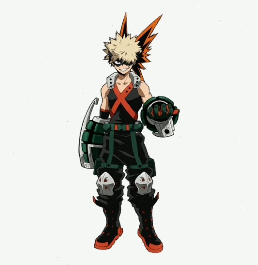 Katsuki Bakugo sử dụng sức mạnh Bùng Nổ