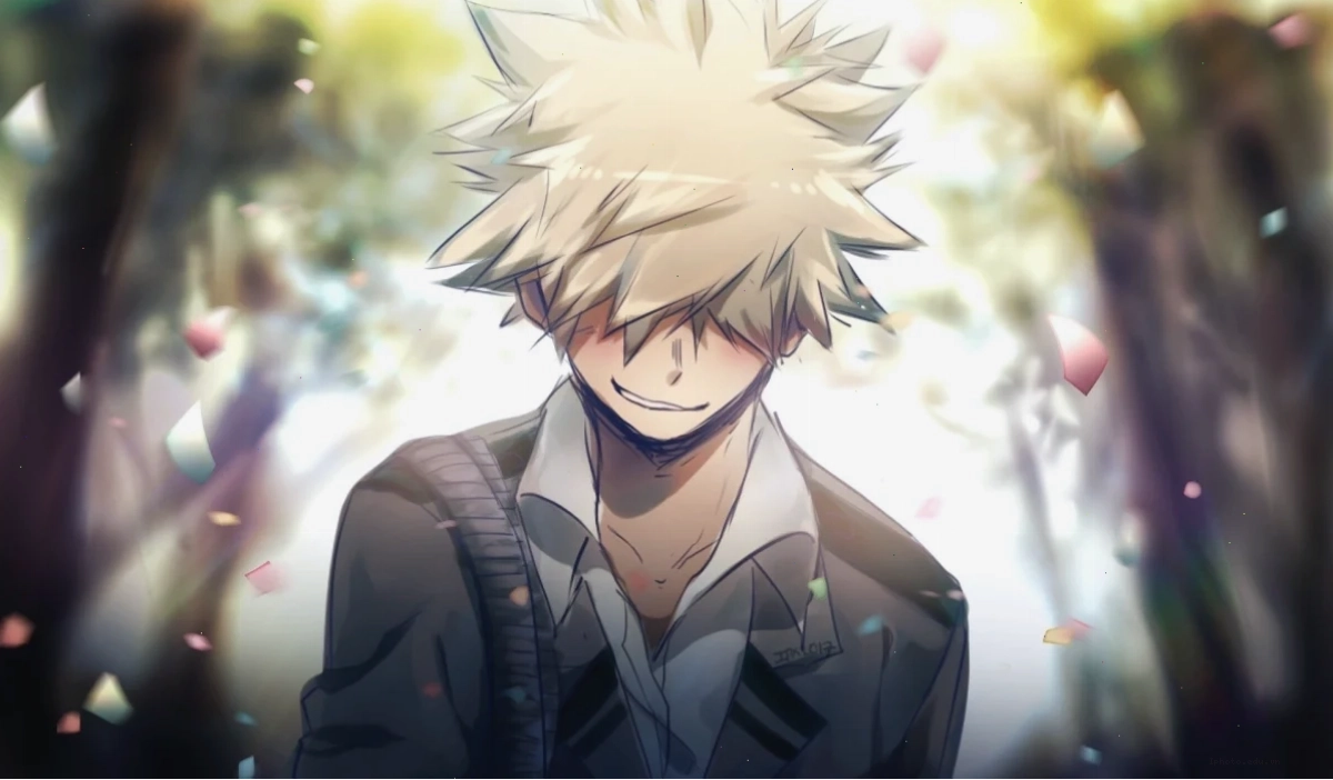 Katsuki Bakugo trong một trận chiến căng thẳng