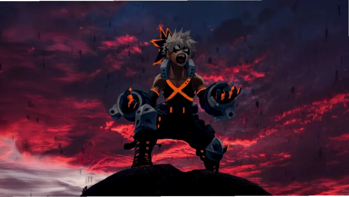 Katsuki Bakugo trong trang phục Anh hùng