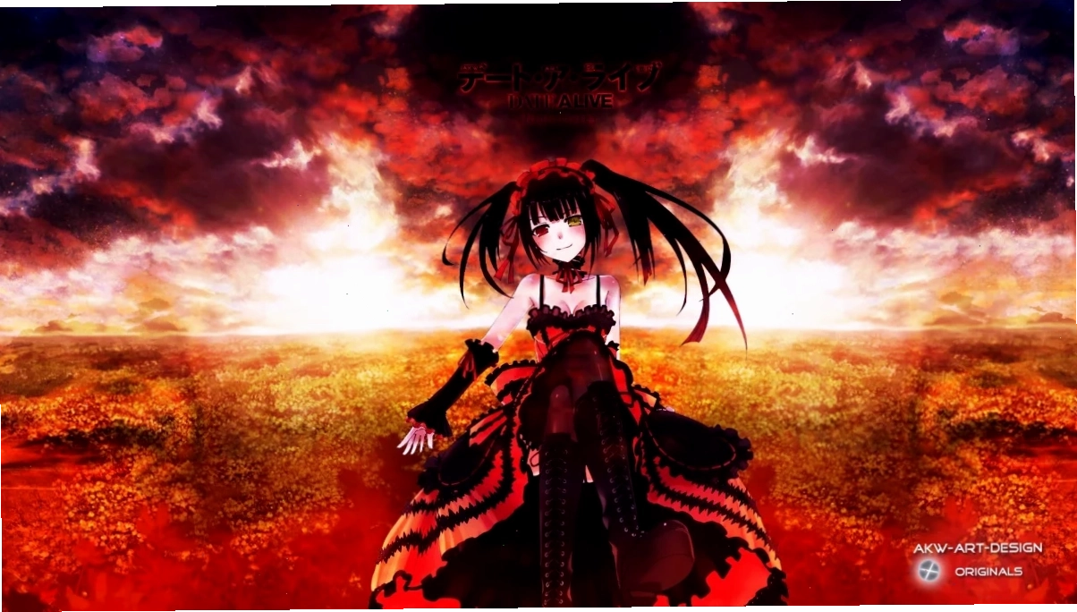 Kurumi Tokisaki với nụ cười bí ẩn