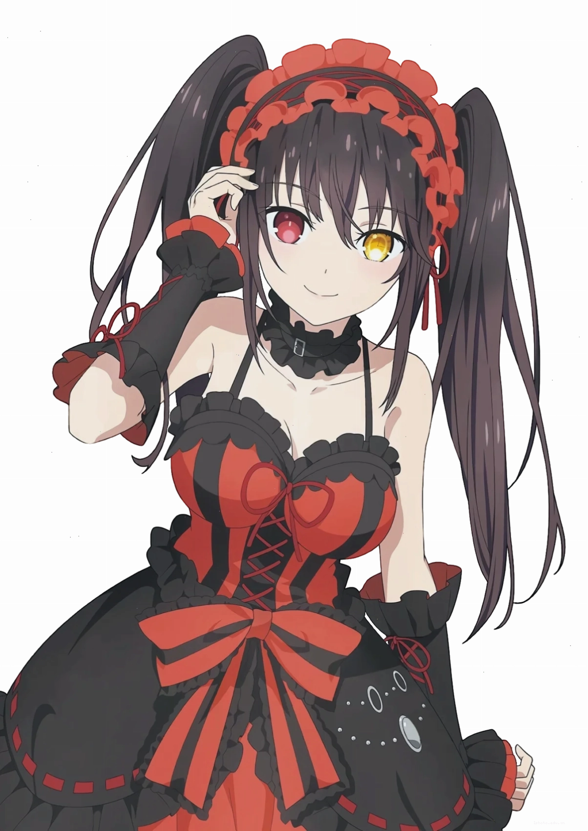 Kurumi Tokisaki với vẻ ngoài bí ẩn và quyến rũ