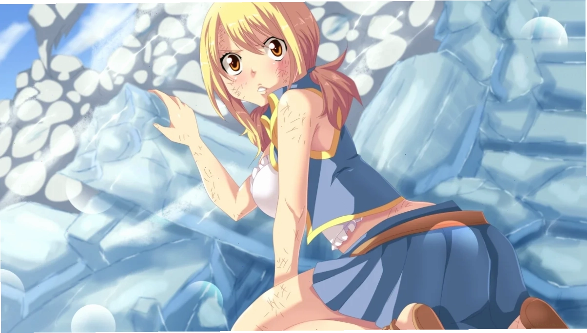 Lucy Heartfilia cùng Natsu và Happy