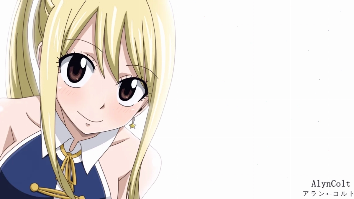 Lucy Heartfilia triệu hồi Tinh linh Thủy Bình