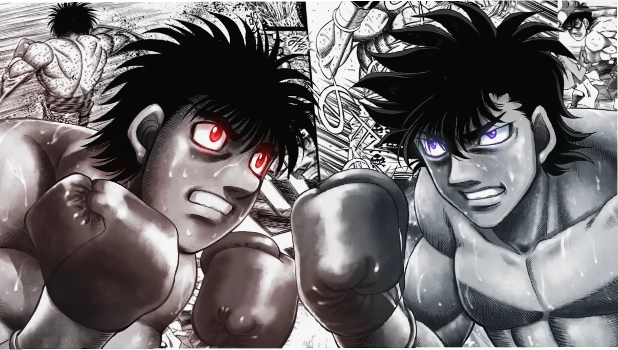 Makunouchi Ippo ăn mừng chiến thắng