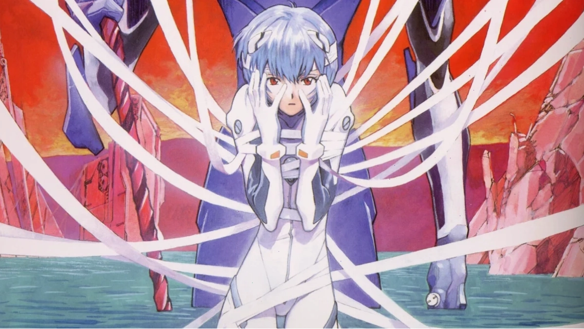 Rei Ayanami và Shinji Ikari trò chuyện