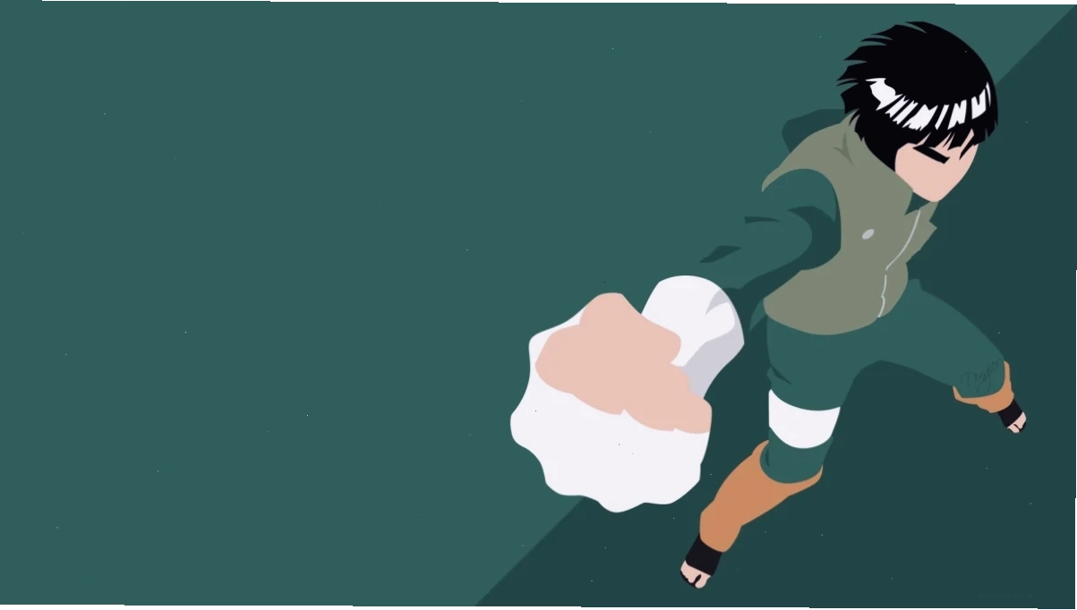 Rock Lee trong trang phục tập luyện