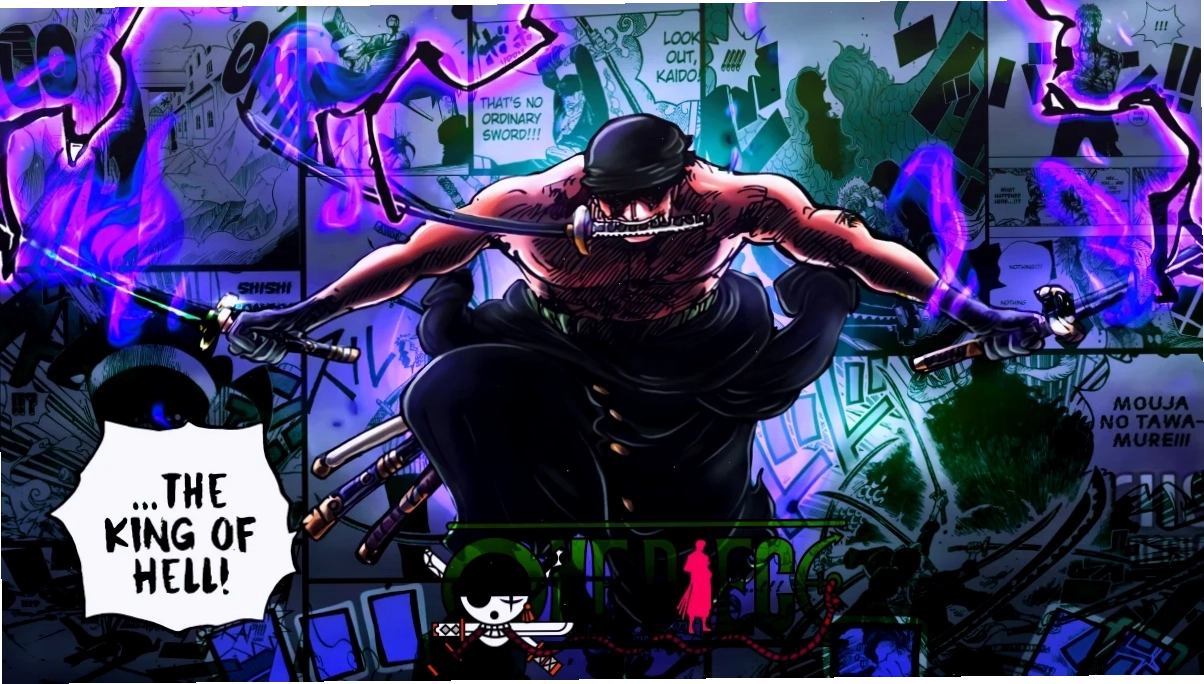 Roronoa Zoro thi triển Haki