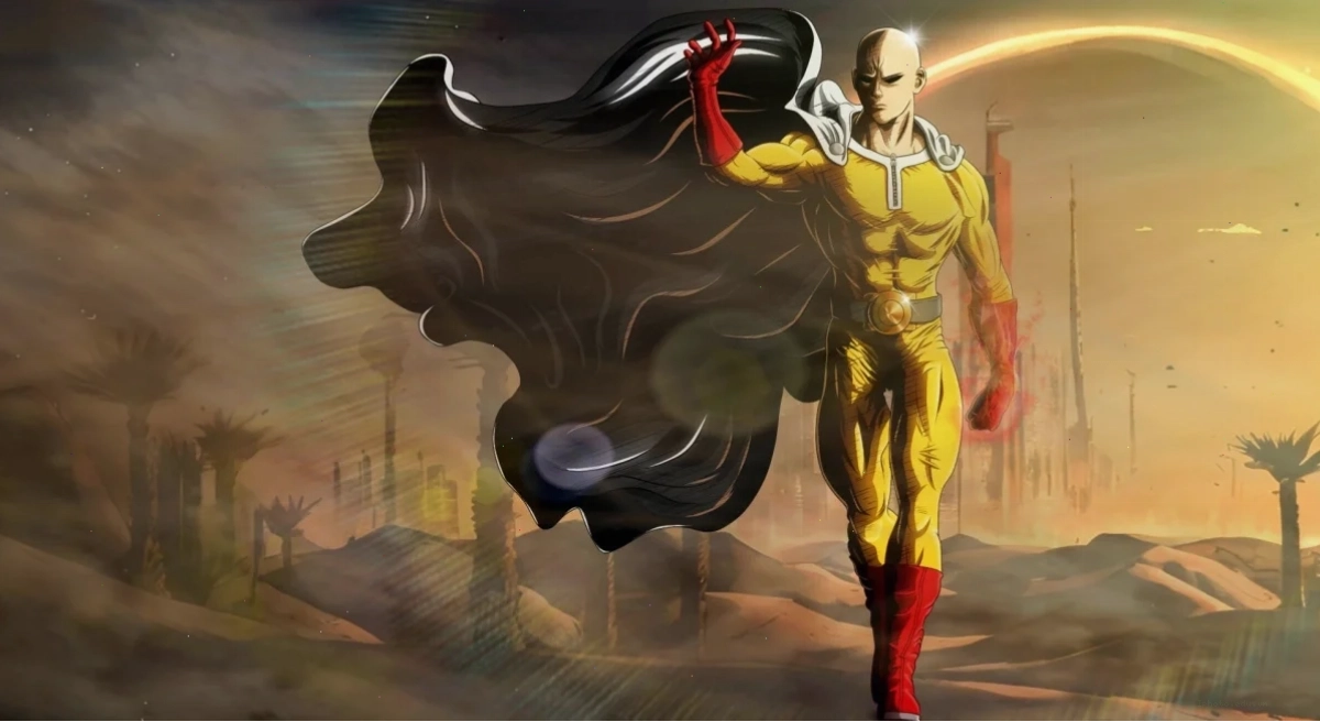 Saitama đối mặt với quái vật
