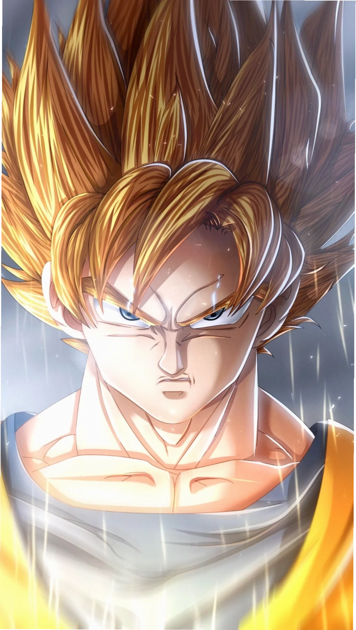 Son Goku thực hiện chiêu thức Kamehameha