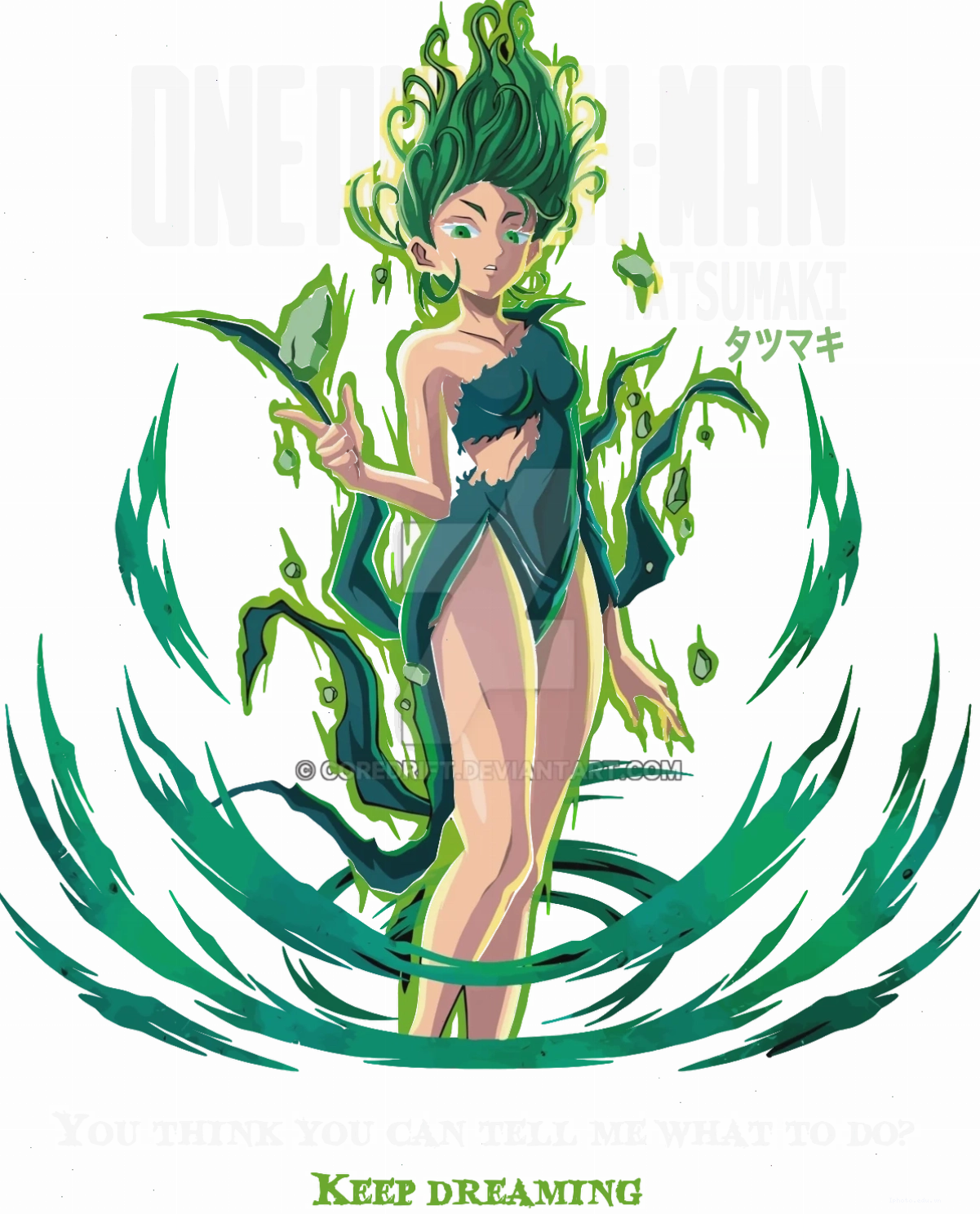Tatsumaki đối đầu với Garou trong trận chiến khốc liệt