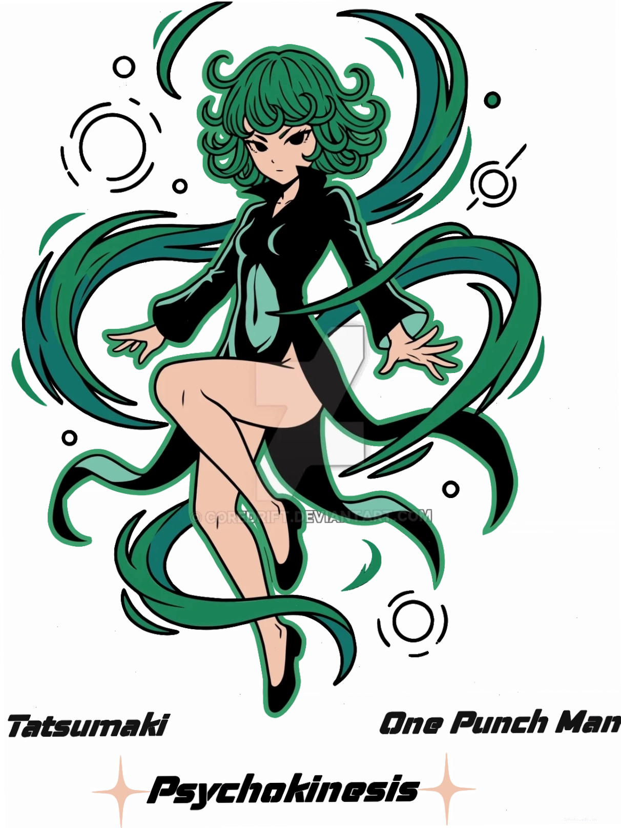 Tatsumaki trong một khoảnh khắc suy tư