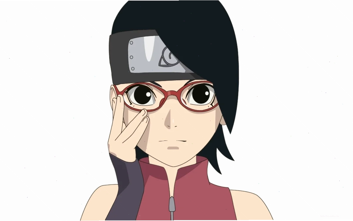 Uchiha Sarada luyện tập nhẫn thuật