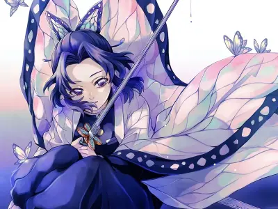 Những hình ảnh Shinobu cute đáng yêu của nữ thợ săn quái