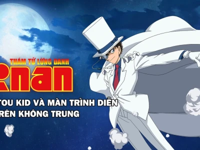 Conan và Kaito Kid: Mối Quan Hệ Bí Ẩn và Những Màn Đối Đầu Kinh Điển