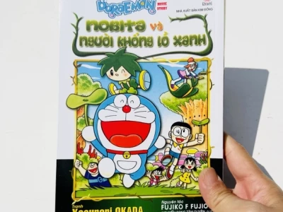 Doraemon và Người Khổng Lồ Xanh Khám Phá Thế Giới Mới