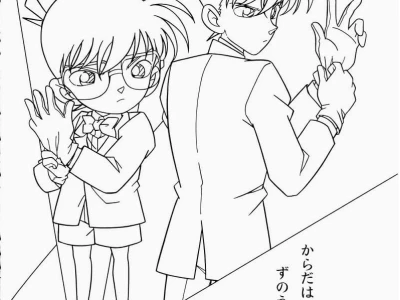 Hướng dẫn chi tiết cách vẽ Conan cute và chibi đơn giản cho bé