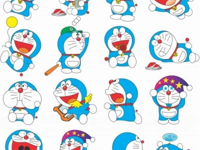 Khám phá thế giới Doraemon Vector: Tải miễn phí hình ảnh mèo máy đáng yêu